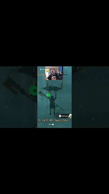 scary #thelegendofzelda #tearsofthekingdom #zelda #reaction #reactionvideo #reactionshorts #fypシ