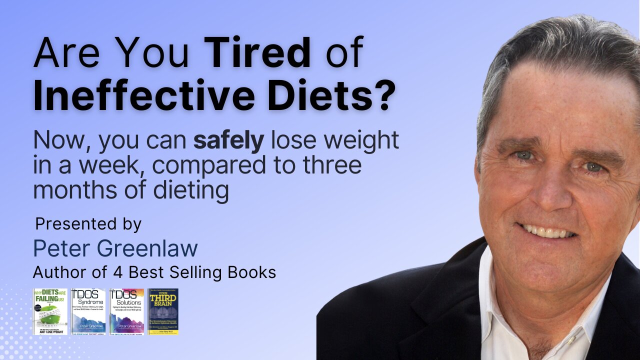 Are You Tired of Ineffective Diets? You Can Safely Lose Weight in a Week as Three Months of Dieting