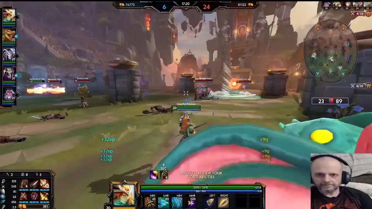 Ymir, and watch me play SMITE!