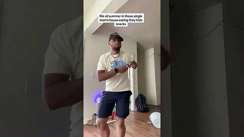 Me all summer in the single moms houses… TikTok funny jokes react shorts viral feed