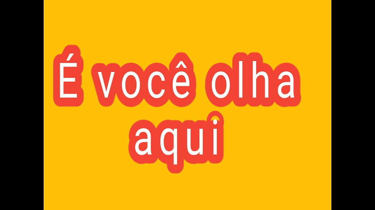 COMO VOCÊ DEFINE ESTE VÍDEO