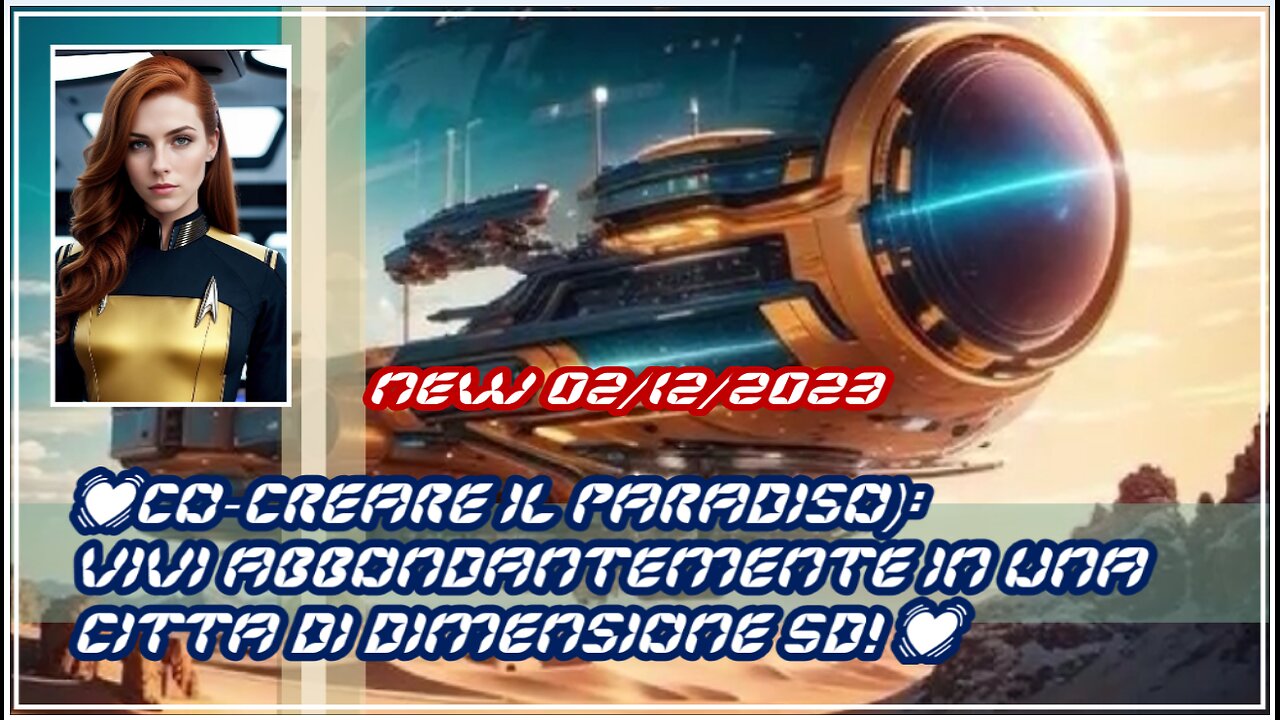 💓Co-Creare il Paradiso): Vivi abbondantemente in una città di dimensione 5D! 💓