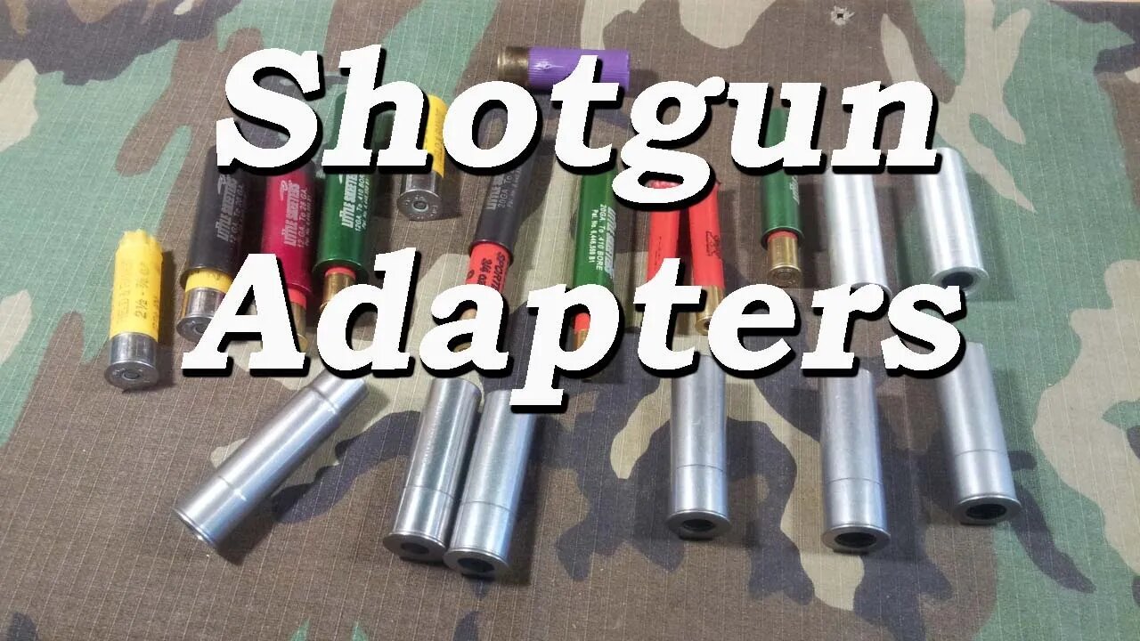 Sub-Caliber Shotgun Adapters ? Success or Fail ? VR to @agesadventures