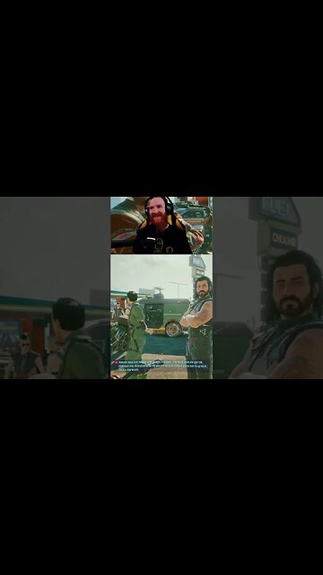 Cyberpunk 2077 - I'll fight him RIGHT NOW!! #shorts