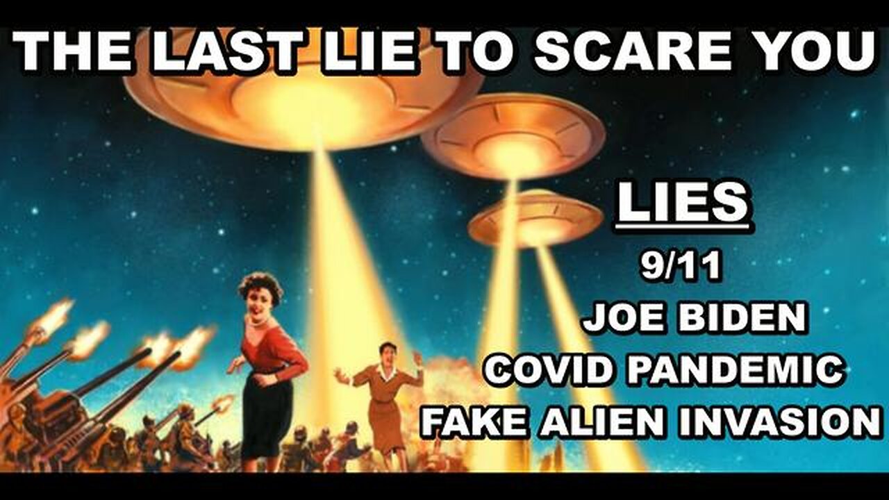 The First Big Scare Event Was The Fake Covid Plandemic - Now Comes The Fake Alien Invasion?