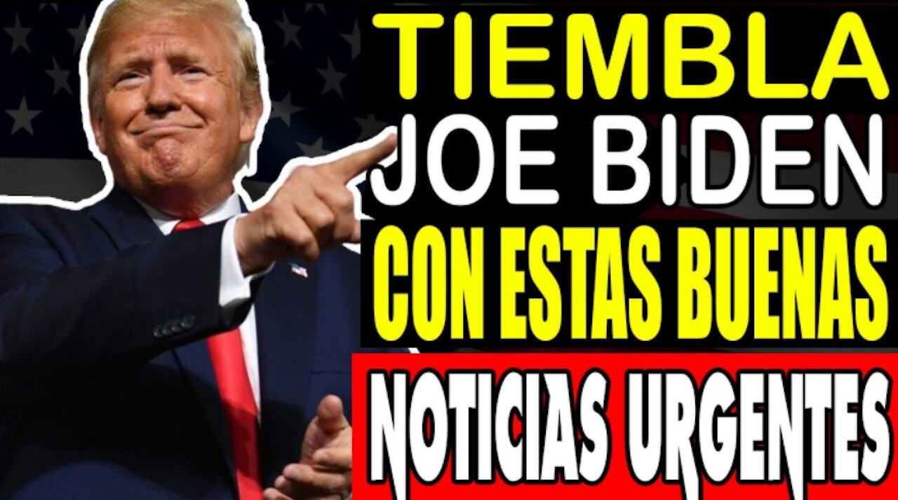 🔴 NOTICIAS HOY, BIDEN RECIBE MALAS NOTICIAS, GRACIAS A TRUMP SUCEDIO ALGO MARAVILLOSO EN EEUU