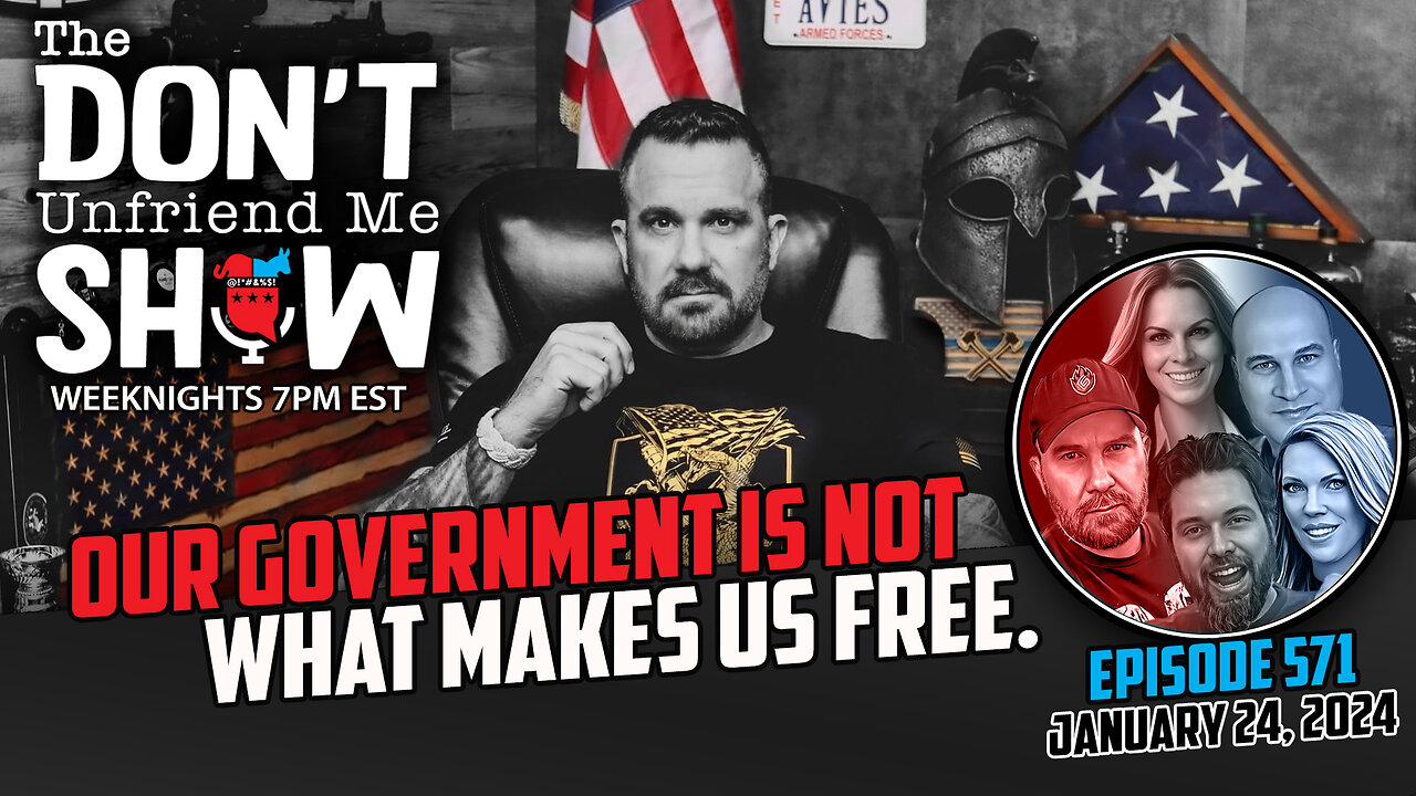 Our Government Is Not What Makes Us Free