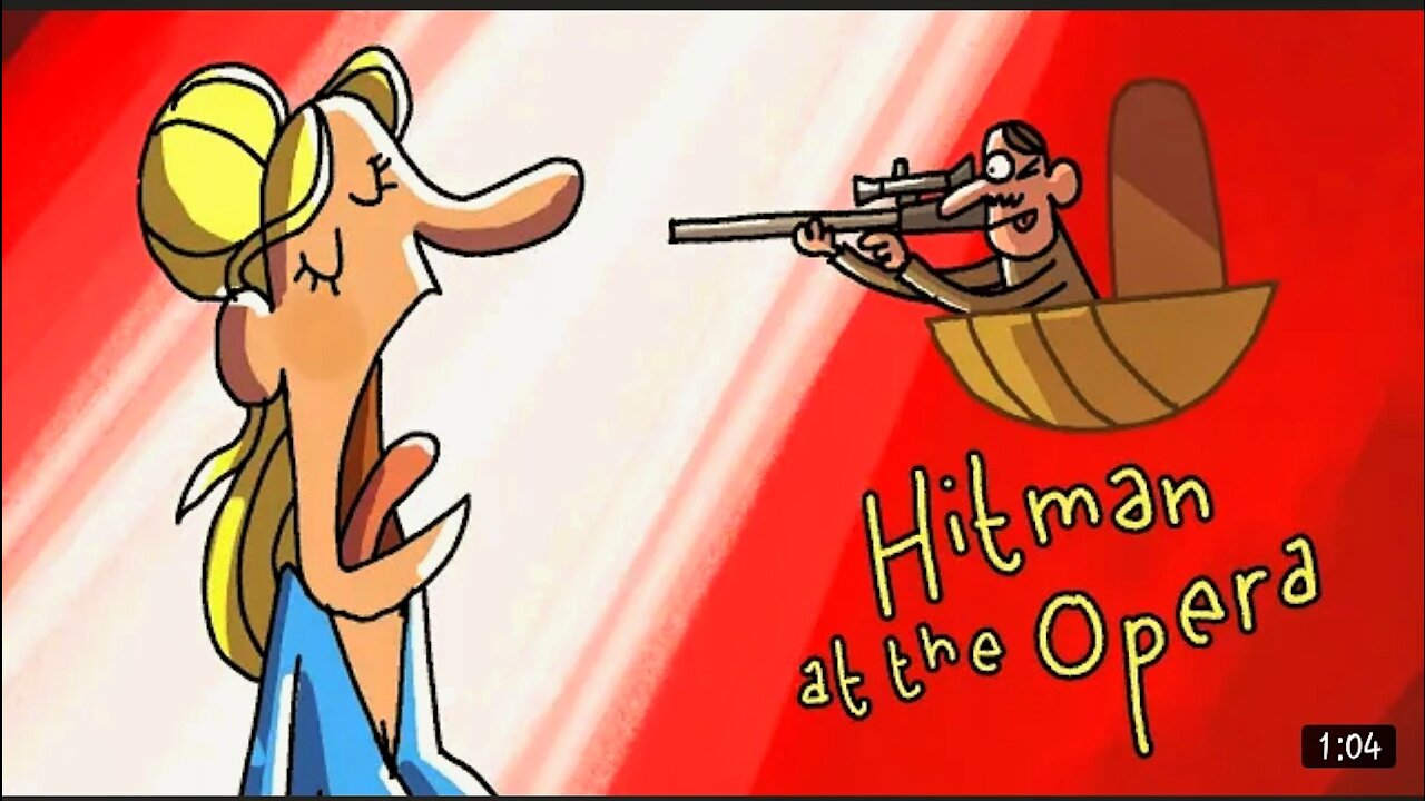 Hitman at the opera| Cartoon box| FRAME ORDER