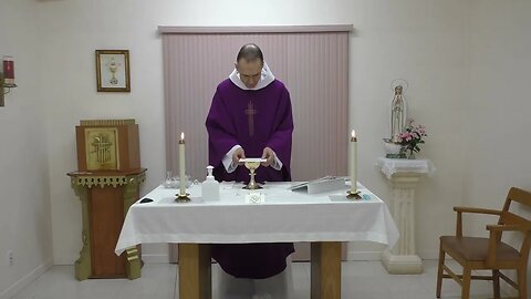 February 23 - Thursday after Ash Wednesday Mass