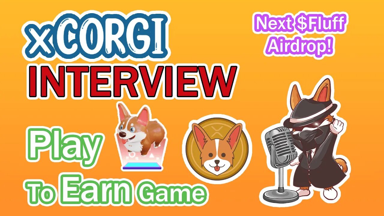 XCorgi Interview - Announcement - New XRPL Project - Coin XCorgi & Fluff tokens