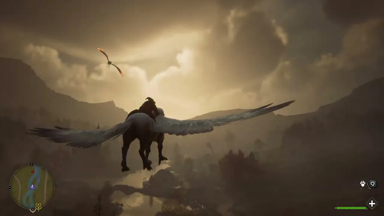 Hogwarts Legacy Highwing Hippogriff Mount 4k