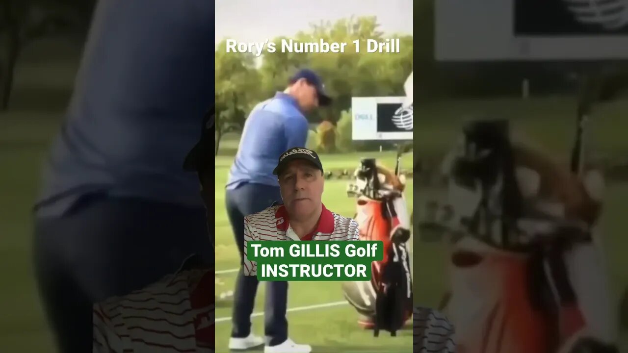 Rory McIlroy pump drill is lit! #rorymcilroy #golfdrills #tomgillisgolf