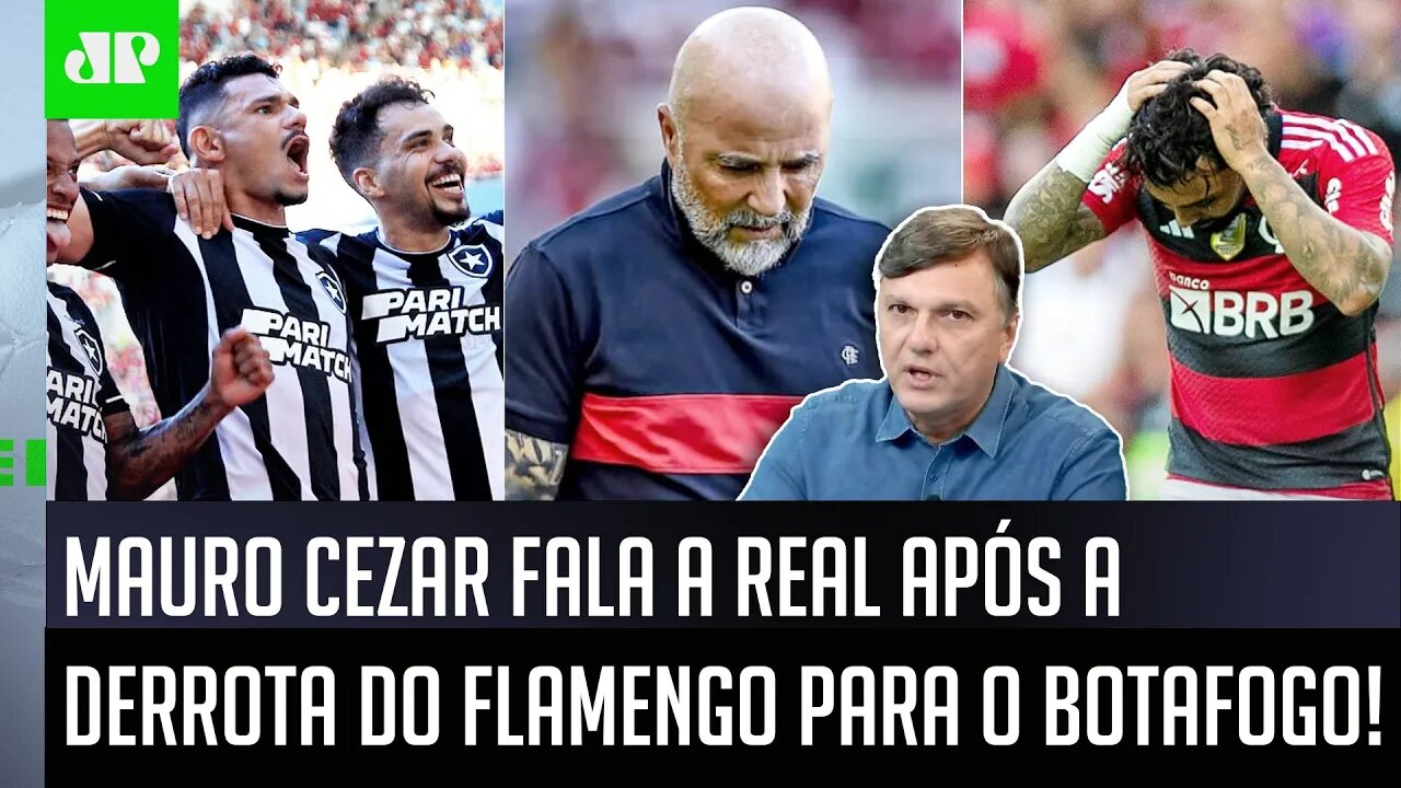 "O Sampaoli ERROU, mas o MAIOR PROBLEMA do Flamengo contra o Botafogo foi..." Mauro Cezar ANALISA!