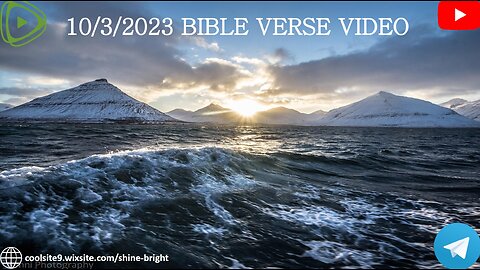 10/3/2023 BIBLE VERSE VIDEO