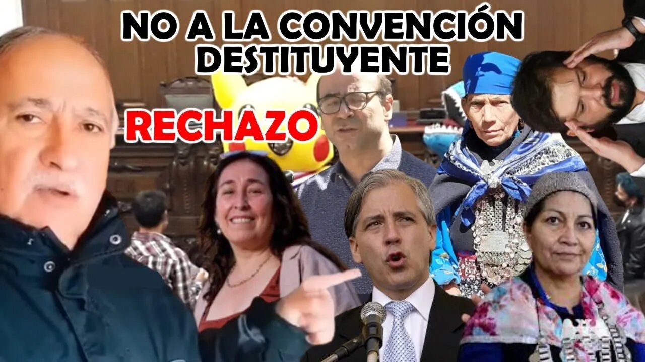 NO! A CONVENCIÓN DISOLVENTE! !RECHAZO!