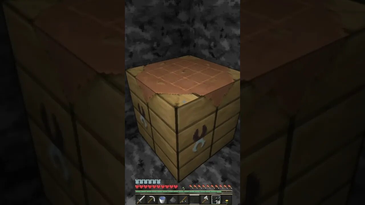 Minecraft: That Was Close😨 (World's Smallest Violin) #shorts