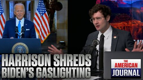 Harrison Shreds Biden As He Gaslights Conservatives on J6