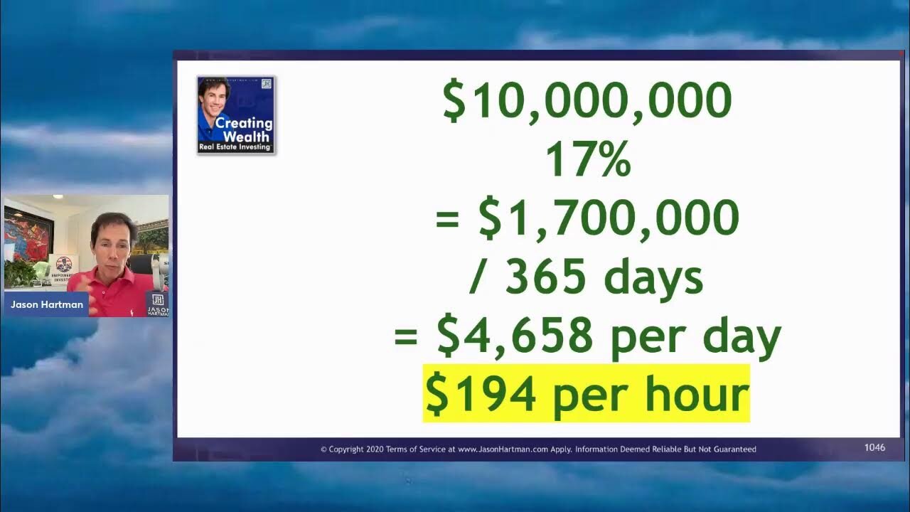 Investor Case Study $554 Per Hour 24 Hours Per Day