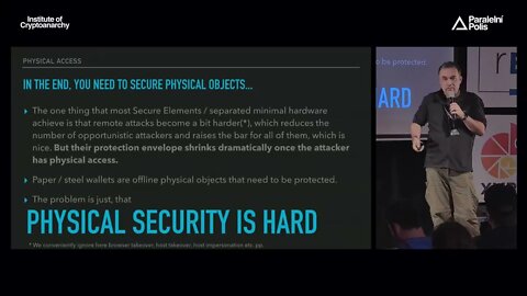 Frank Rieger CRYPTOGRAPHY ALONE IS NOT ENOUGH