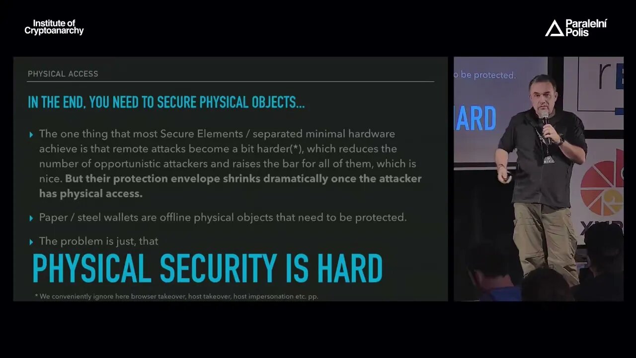 Frank Rieger CRYPTOGRAPHY ALONE IS NOT ENOUGH