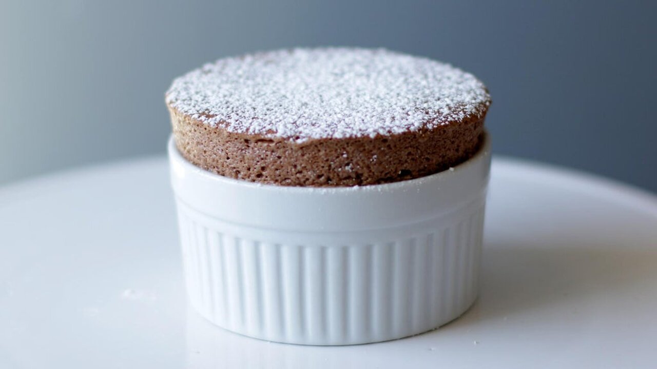 Learn how to make a chocolate souffle!