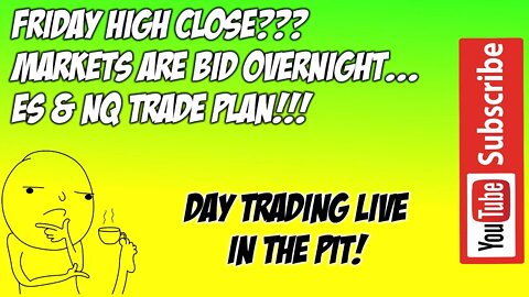 Live Trading - The Pit Futures RTH Live Stream