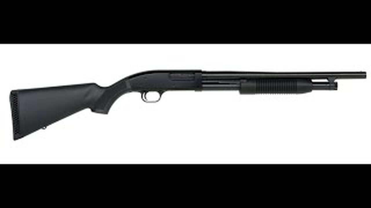 Firing the Mossberg Maverick 88