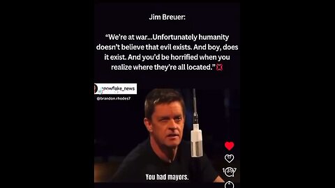 Jim Breuer telling the truth
