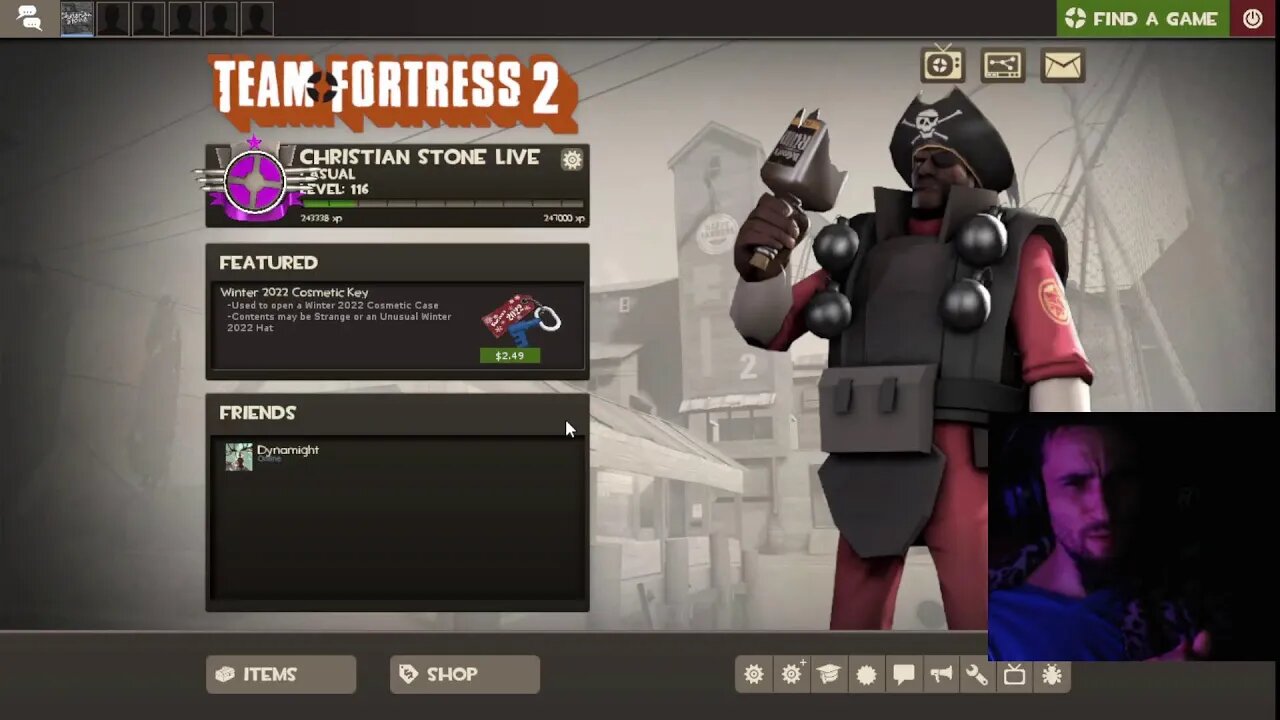 TF2"Happy Birthday Donnald Trump 2024" Christian Stone LIVE!