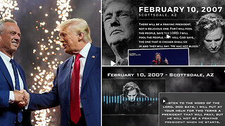 Trump Prophecies | Kim Clement's Daughter Kim's Trump Prophecies: "Trump Will Become a Trumpet, I Will Put At Your Helm for Two Terms, I Will Put Him In Office & Then I Will Baptize Him With the Holy Spirit & My Power." 2/10/20