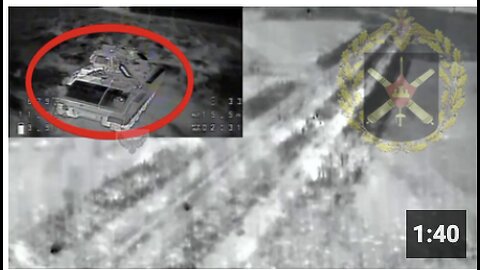 Ukrainian M2A2 Bradley IFV hit first with FPV drone, crew finished off with 152-mm Msta-B howitzer