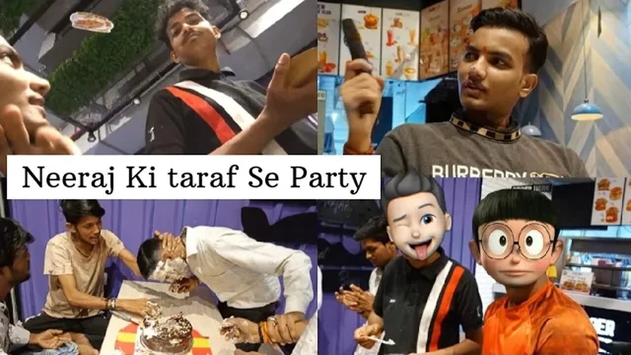 Neeraj Ki Taraf Se Party 🥳 - ( Vlog ) #vlogsquad #vishallshankar #vlog