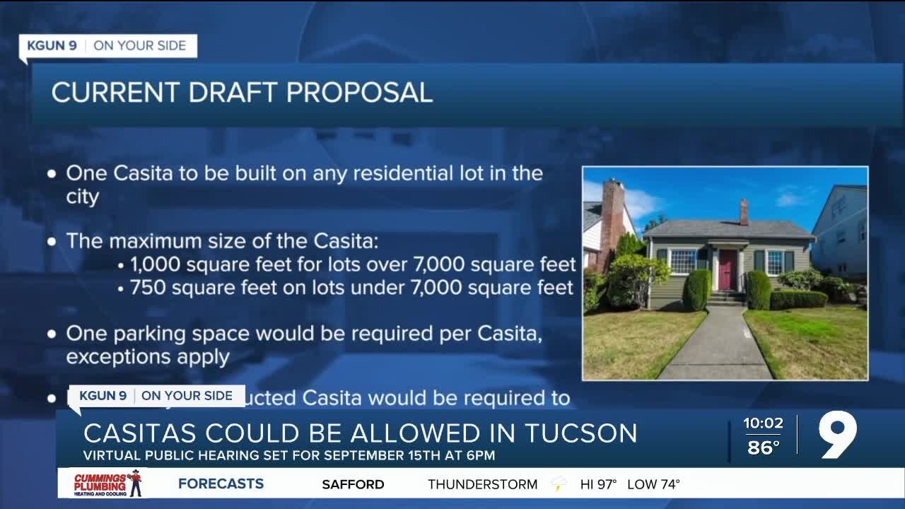 Casitas could be coming to your neighborhood