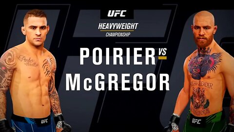 EA Sports UFC 4 Gameplay Conor McGregor vs Dustin Poirier