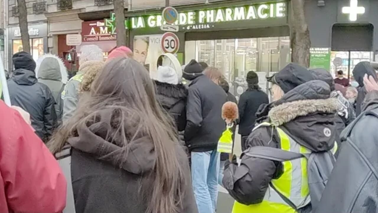 Part. 3 et FIN - Manifestation Gilets Jaunes- Samedi 3 déc. 2022