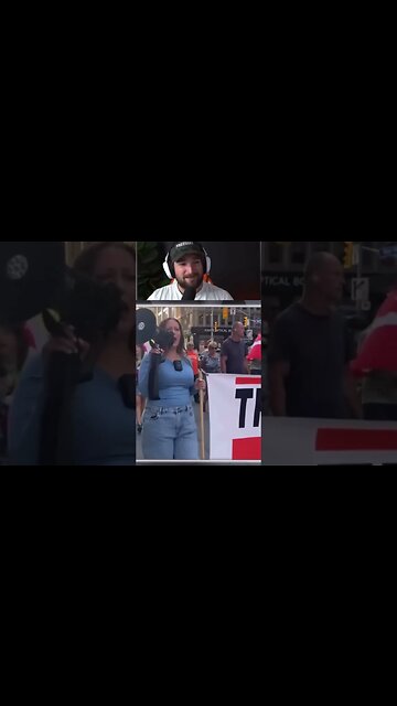 Protesters chant for Trudeau’s Resignation after NAZI incident #shorts