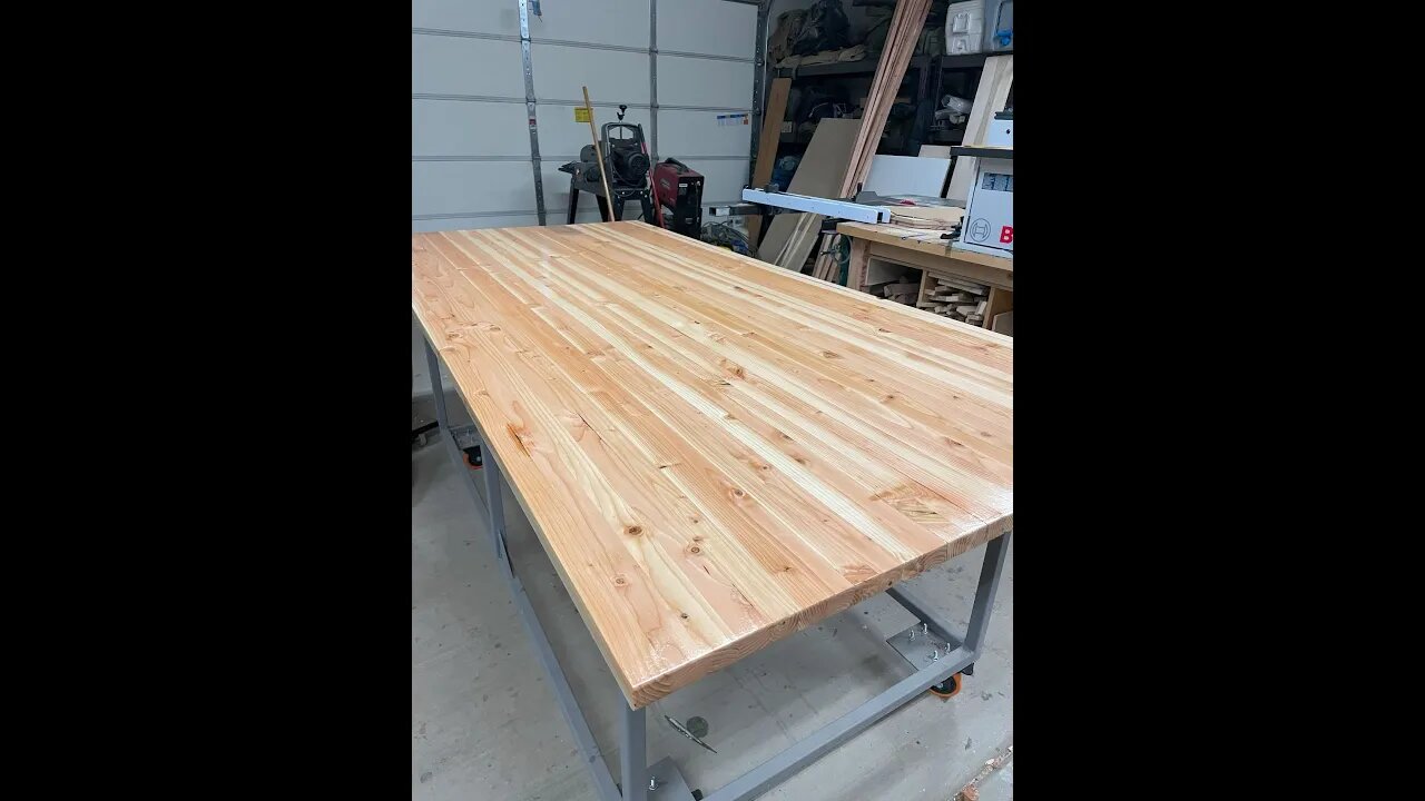 Butcher block Workbench!