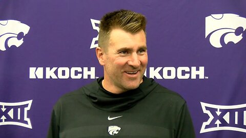 Kansas State Football | Joe Klanderman Press Conference | October 28, 2021