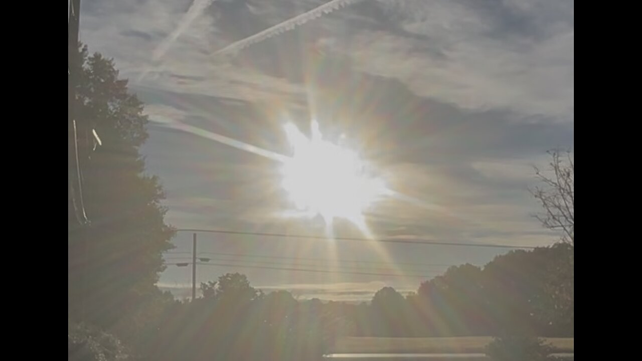 VAT Skywatcher : October 1st 2024 Solar Flare Footage 8:30 🕣 AM Ohio