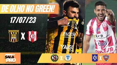 🟢APOSTAS DE FUTEBOL PARA O DIA 17 07 Tips De Olho No Green ⚽