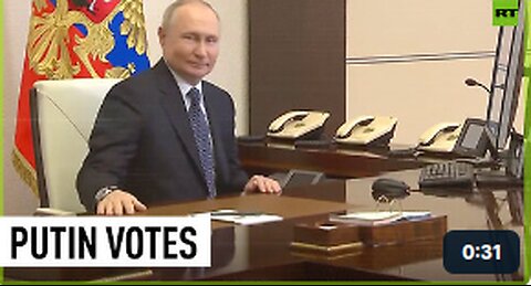 Putin casts his vote online on first day of Russia’s 2024 presidential elections