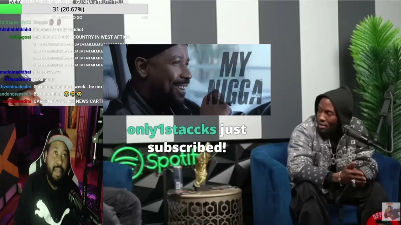 DJ Akademiks responds to Blueface shaming him for being a streamer! Gives Free Game to the Chat!