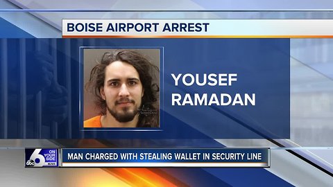 Police: Wallet thief tracked and arrested at Boise Airport