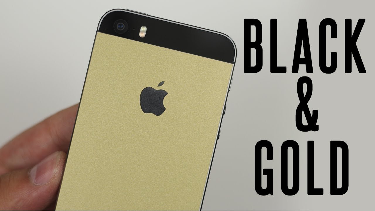 iPhone 5S Black/Gold Conversion Kit