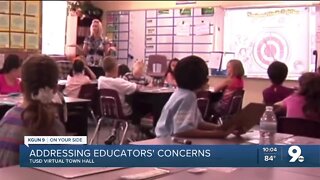 TUSD Superintendent speaks to educators' concerns during virtual town hall