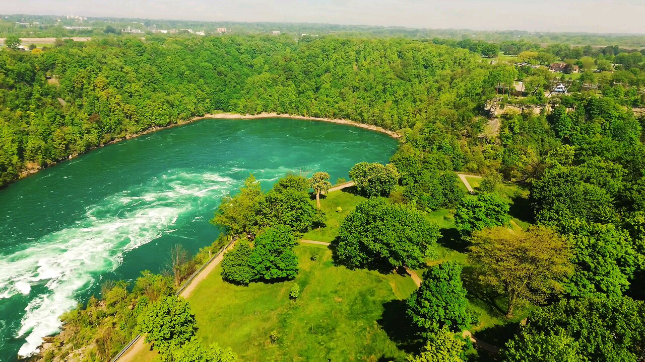 Niagara falls Whirlpool aero car area.