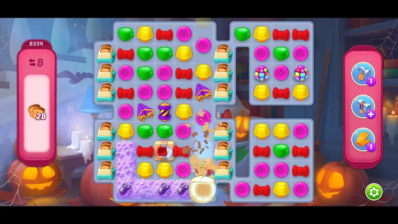 Playrix Homescapes Gameplay Walkthrough Level 8334