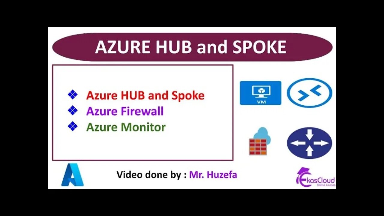 #Azure Cloud Hub and Spoke Architecture Explained _ Ekascloud _ English