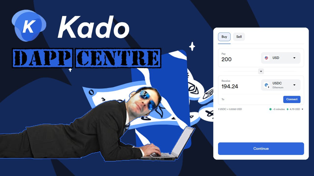 KADO MONEY 🚀🔥 BUY & SELL CRYPTO INSTANTLY WITH CREDIT OR DEBIT CARDS & BANK TRANSFER! 🤑