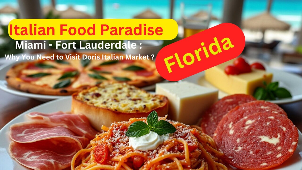 Italian Food Paradise in Florida . Why You Need to VisitDoris Italian Market & Bakery?